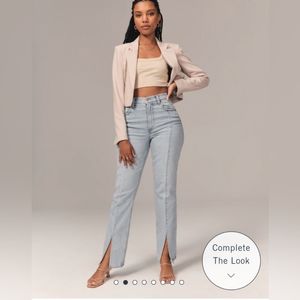 Abercrombie & Fitch 90s Straight Ultra High Rise Jean - 26s